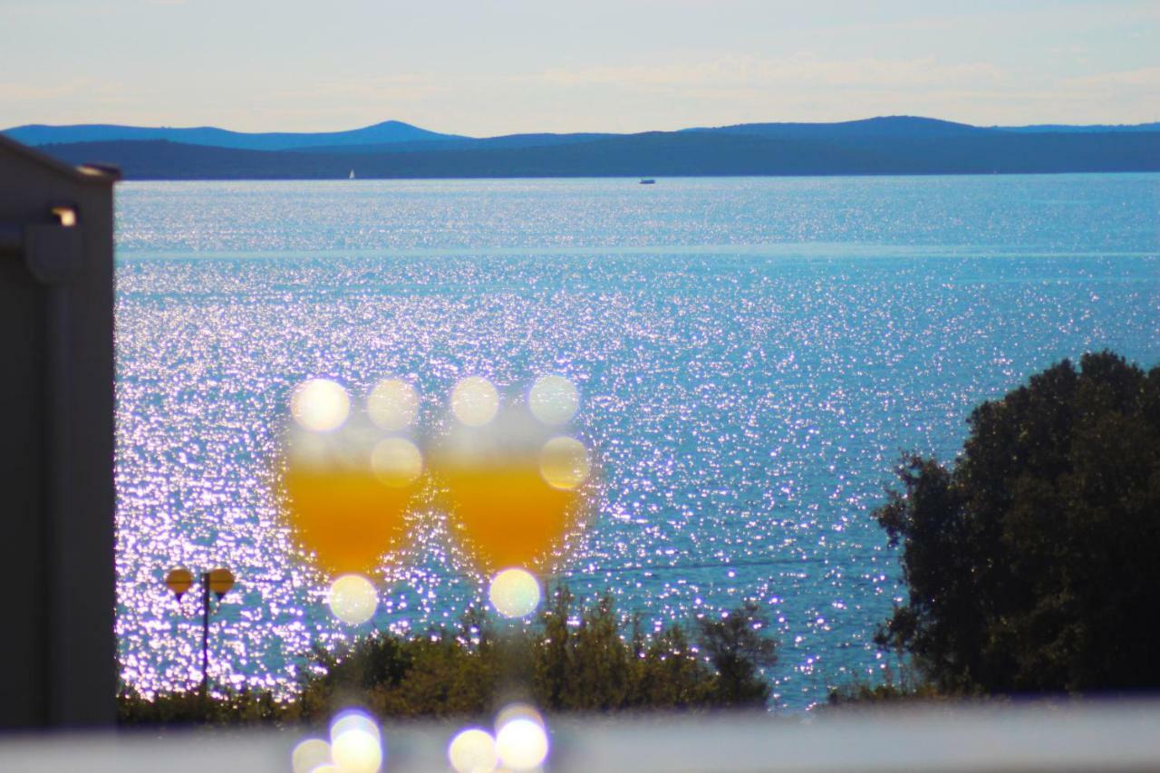 Villa Luna With Seaview Petrcane Bagian luar foto